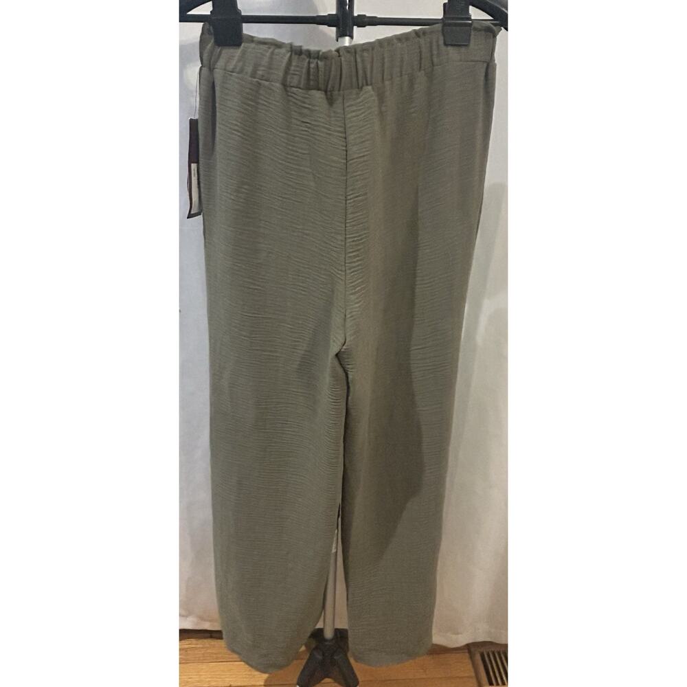 NWT Love Scarlett Olive Green Pants size S - Picture 2 of 7